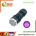 Taschenlampe Hersteller AAA Batterie Gebrauchte Pocket Aluminium 21 LED Taschenlampe für Schmuck